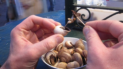 Comer caracóis
